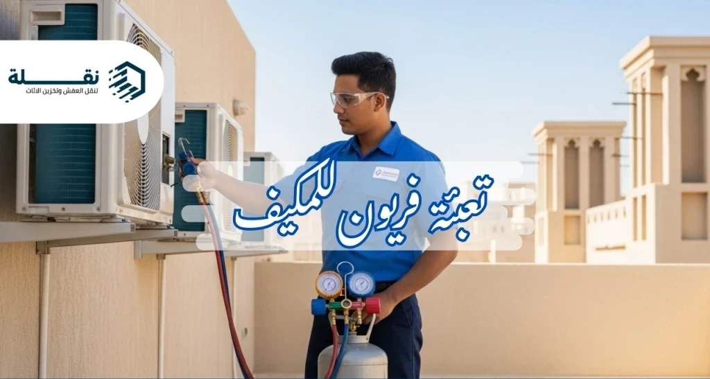 أنواع فريون التكييف - تعبئة فريون​.png